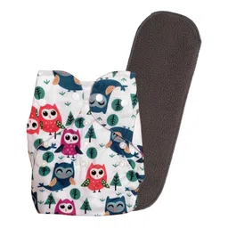 DOMENICO Washable Baby Diaper Premium Cloth Diaper Reusable, Adjustable Size, Waterproof, Pocket Cloth Diaper Nappie (1 Diaper and 1 Insert Pad)-image-25