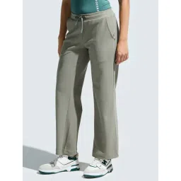 DOMIN8 Green Regular Fit Sports Trackpants image 3