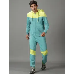 DOMIN8 Green Solid Long Sleeves Sweatshirt-picture-21