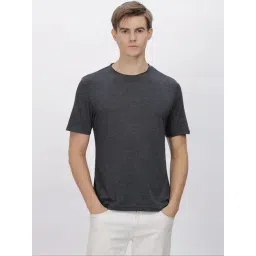 DOMIN8 Grey Regular Fit T-Shirt-picture-35