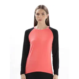 DOMIN8 Women Colourblocked Round Neck Top-picture-42