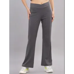 DOMIN8 Women Wide Leg Mid-Rise Flared Trousers-picture-29