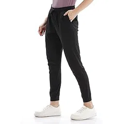 domin8 Womens Organic Cotton Jogger Pant with Side Pocket and Drawstring | Track Pants for Women | Gym Pants for Women Active Wear | Lower for Women-picture-12