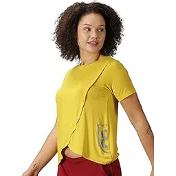 domin8 Women's Solid Regular Fit T-Shirt-picture-21