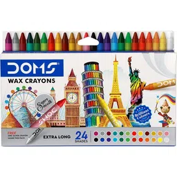 doms Long Wax Crayons 24 Shades-picture-14