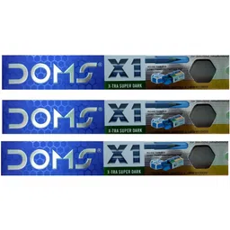 doms Xtra Super Dark XI Pencil Box With Sharpener And Eraser Pack Of 3 Pencil-picture-27