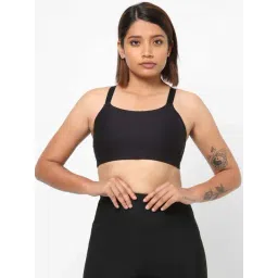 Domyos by Decathlon Black Plain Sports Bra-picture-22