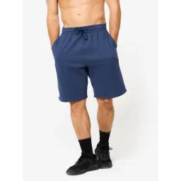 DOMYOS By Decathlon Men Navy Blue Regular Fit Shorts-picture-31