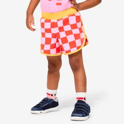 domyos Kids Adjustable 500 Shorts _PIPE_ 24M - 6Y _PIPE_ Begonia Pink & Curry Yellow-picture-22