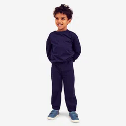 domyos Kids Basic Baby Gym Tracksuit - Navy Blue-picture-23