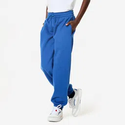 domyos Kids' Unisex Warm Multisports Tracksuit Bottoms - Blue-picture-15