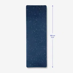 domyos Light Printed Yoga Mat - Navy Blue-picture-24