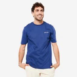 domyos Men's Regular Cotton Fitness T-Shirt - Night Indigo-picture-17