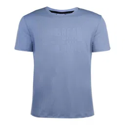 domyos Men's Short-Sleeved Crew Neck Breathable Fitness T-Shirt - Twilight Blue-picture-39