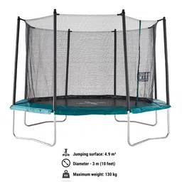 domyos Octagonal Trampoline with Safety Net 300-picture-25