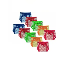 DON CARE Set Of 10 Printed Soft Cotton Nappy-picture-39