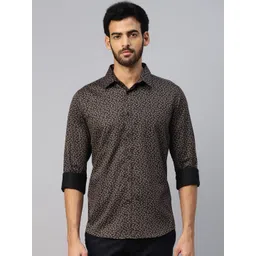 DON VINO Men Comfort Floral Opaque Printed Casual Shirt-picture-29