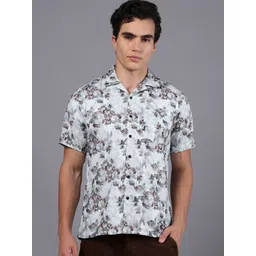 DON VINO Men India Slim Fit Floral Printed Casual Shirt-picture-22