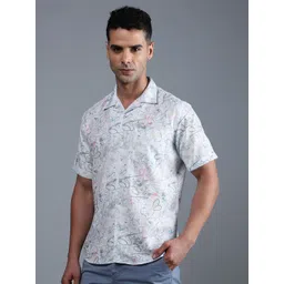DON VINO Men Slim Fit Abstract Printed Opaque Printed Casual Shirt-picture-11