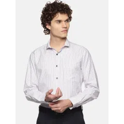 Don Vino White Slim Fit Check Shirt-picture-30