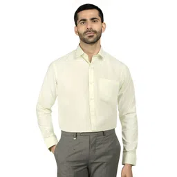 DONEAR NXG Men Solid Spread Collar Cotton Formal Shirt-picture-21