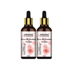 Donnara Organics Set Of 2 Rose Hydrating Face Serum With Natural Rose Extract - 30 ml Each-picture-35
