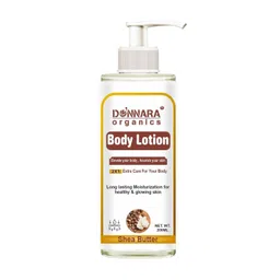 Donnara Organics Shea Butter Body Lotion For Deep Moisturizing - 200 ml-image-3