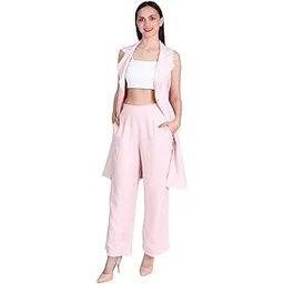 donne tenaci Donne Tenaci's Blush Boss Co-Ord Set-picture-40