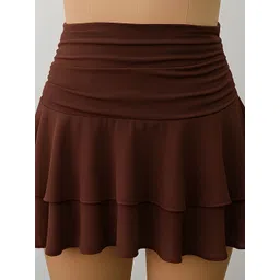 don't be basic Pure Cotton Mini A-Line Skirts image 4
