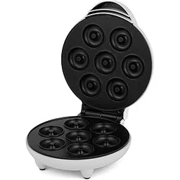 Donut Maker Machine, Anti Skid Doughnut Maker Mini Non Stick Coating Stylish Appearance Easy Cleaning for Bakery (EU Plug 220V)-picture-20