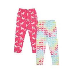 Doodle Pack Of 2 Printed Ankle-Length Leggings-picture-38