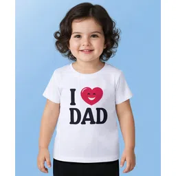 Doodle Poodle Single Jersey Knit Half Sleeves T-Shirt With Text Print - White-picture-19