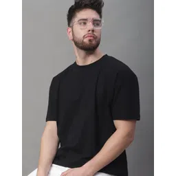 DOOR74 Men Drop-Shoulder Sleeves T-shirt-picture-40