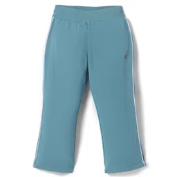 Doreme Single Jersey Knit Full Length Track Pant with Tape Detailing - Teal Blue-picture-16