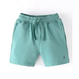 Doreme Single Jersey Knit Shorts With Logo Print -  Cremede Menthe-image-8