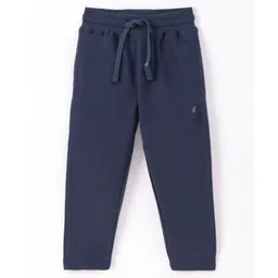Doreme Single Jersey Knitted Full Length Lounge Pant Solid Colour - Navy Blue-picture-14