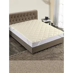 Doristyle Beige Polycotton Water Resistant Mattress Protector-picture-40