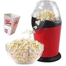 DORLANK Creation Electric Popcorn Maker Hot Air Popper Machine 1200W | Oil-Free, Healthy Snack Maker for Kids & Adults | Fast Popper for Home, Movie Nights, Parties |-picture-24