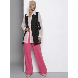 DOROTHY PERKINS Single-Breasted Sleeveless Blazer with Tie-Up Belt-picture-23