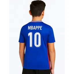 dostitch Boys France Home Jersey With Mbappa 10 Print-picture-54