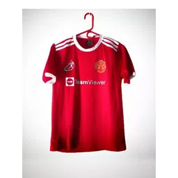 dostitch Boys Sports Manchester United Printed Dri-FIT Football Jeresy T-shirt-picture-44