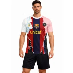 dostitch Men Barcelona Lionel Messi Printed T-shirt-picture-29