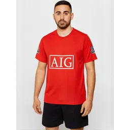 dostitch Men Brand Logo Manchester United Cristiano Ronaldo Printed Dri-FIT Applique T-shirt-picture-21