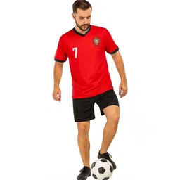 dostitch Men Cristiano Ronaldo Printed V-Neck T-shirt-picture-21