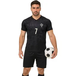 dostitch Men Cristiano Ronaldo V-Neck T-shirt-picture-17