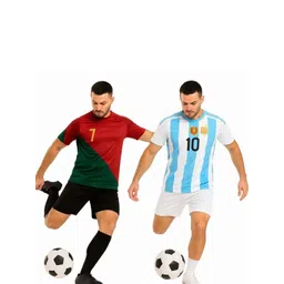 dostitch Men Lionel Messi Colourblocked T-shirt-picture-21