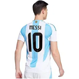 dostitch Men Lionel Messi Striped Dri-FIT T-shirt-picture-12