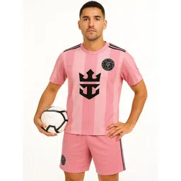 dostitch Men Lionel Messi Striped Dri-FIT T-shirt-picture-13