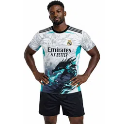 dostitch Men Real Madrid Cristiano Ronaldo Printed T-shirt-picture-15