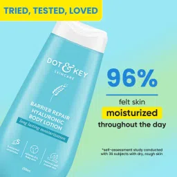 Dot & Key Barrier Repair Hydrating Body Lotion with Hyaluronic & 5 Essential Ceramides, Plumps Skin image 3